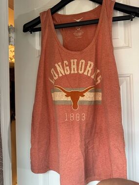 Longhorns Women's Tank Top - Burnt Orange
